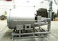 7.5KW 1500Kgs Seng Serbuk Logam Melting Furnace Baik Gas Dan Minyak Dipecat