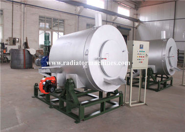 Rotary Type Zinc Metal Melting Furnace Kapasitas Diesel 2000 Kgs Minyak