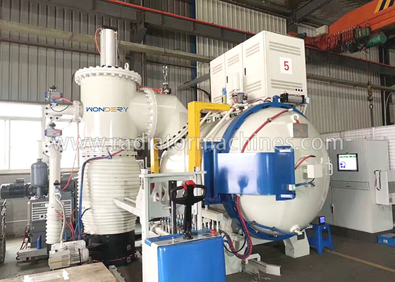 Beli 750 Derajat Celcius Double Chamber Electric Vacuum Brazing Furnace untuk Bar Plate Cooler pembuatan online