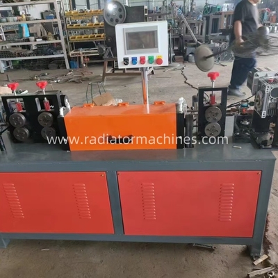 Beli Double Servo Straightening and Cutting Radiator Making Machine dengan 80cm Height Receiving Hopper pembuatan online