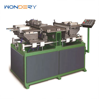 Beli Semi-Automatic Aluminum Radiator Core Assembly Machine 500kg PLC Control pembuatan online