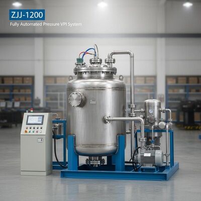 Beli ZJJ-1200 Sistem Impregnasi Tekanan Vakum Otomatis dengan Tangki Φ1200 × 1000 mm dan Konstruksi Baja Kapal Tekanan Q235B pembuatan online
