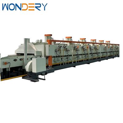 Beli WONDERY 350kg/jam Gas Alam Berkelanjutan Karburisasi Mesh Belt Oven dengan Siemens PLC Control untuk Pengolahan Panas Industri pembuatan online