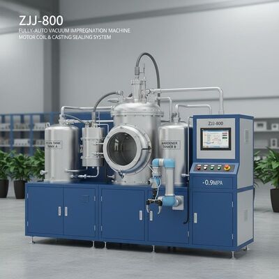 Beli Mesin Impregnasi Vakum Sepenuhnya Otomatis dengan Vakum -0,09 MPa dan Tangki 800 × 600 × 400 mm untuk Kumparan Motor dan Coran pembuatan online