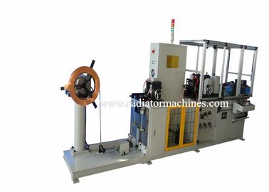Beli Sepenuhnya Otomatis Tembaga Radiator Fin Forming Machine 100 M / Min pembuatan online