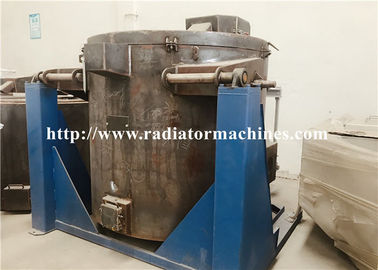 Beli 1000kg Aluminium Titling Listrik Crucible Melting Furnace Dimensi 1.7 * 1.6 * 1.4m pembuatan online