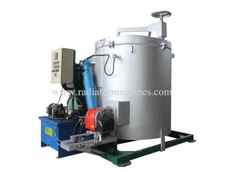 Beli 1000kg Kapasitas 850C Derajat Scrap Metal Stainless Steel Melting Furnace pembuatan online
