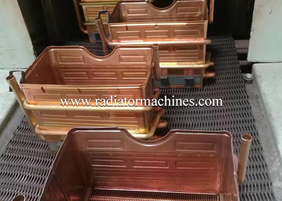 Suasana Kontinu Tembaga Mematri Tungku 850 Derajat Untuk Pemanas Radiator