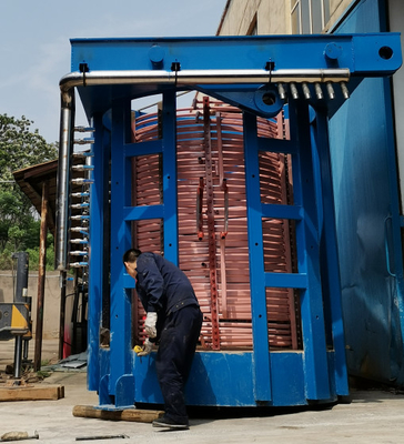 G 1T 2T 5T Tungku Induksi Peleburan Logam Pengecoran Tungku Industri Listrik