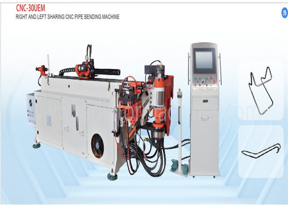 Simetris Workpiece CNC Pipe Bending Machine Dengan Kiri Dan Kanan Co Rotasi