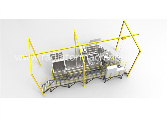 Peralatan Impregnasi vakum resin standar untuk bagian die casting