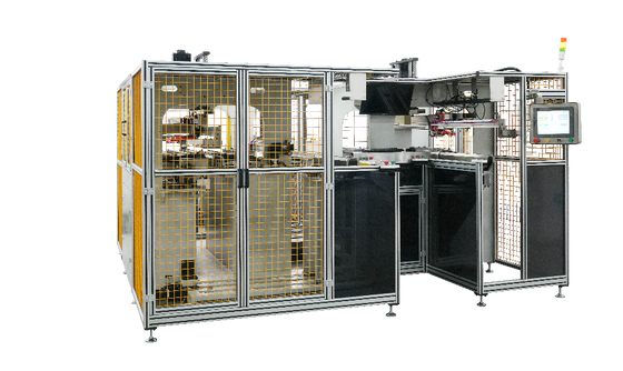 200-800mm Header Plate Pitch. Twin-Machine Linked Radiator Water Chamber Crimping Line. Sinkron 4-Side Crimping & Mixed-Flow Production System untuk radiator aluminium-plastik.