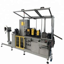 Mesin Pembuat Sirip Bergelombang Radiator Otomatis Kontrol Servo PLC / Inverter / AC