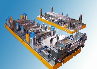 Pukulan Die Logam Progresif Untuk HVAC 200 - 300 SPM Dia 9.52 × 12R × 2P