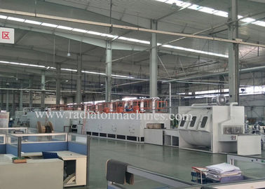 Peralatan Mematri Tungku Listrik Dan Gas 4M + 6 M Untuk Aluminium Radiator Brazing