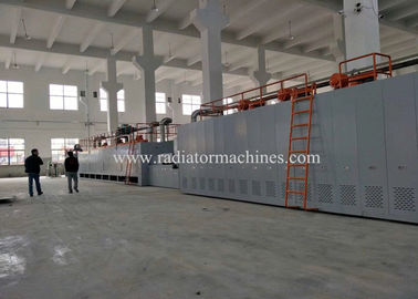 Suasana Terkendali Aluminium Radiator Brazing Furnace 1000 - 200 - 8000MM