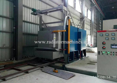 Memiringkan Trolley Jenis Bogie Hearth Furnace Efisien Untuk Bagian Cast Mangan Tinggi