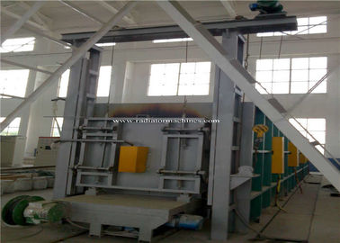 Intelligent Control 950 ℃ Jenis Bogie Furnace Untuk Bagian Baja Perlakuan Panas