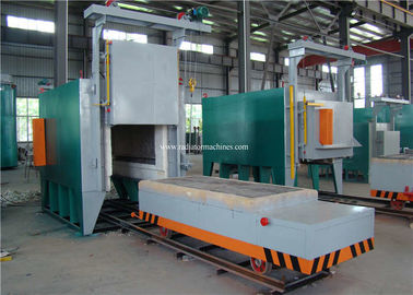 Trolley Jenis Heat Treatment Furnace Untuk Quenching Annealing High Chrome Parts