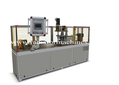 Mesin Fin Radiator Aluminium Otomatis Untuk Kondensor Header Pipe Punching