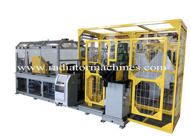 Mesin Pembuat Radiator Sepenuhnya Otomatis Untuk Menghasilkan Heat Exchange Sirip Berombak
