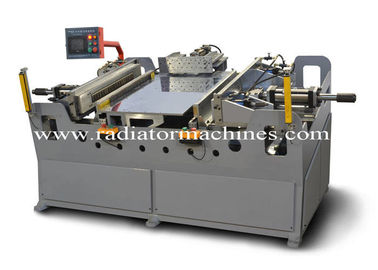 380V 50HZ Mudah Operasi Radiator Core Builder Machine 20-32mm Flat Tube