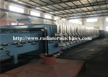 Gas Energy Mesh Belt Conveyor Furnace V-shape untuk Cold Rolled Spring 1200 KG / H