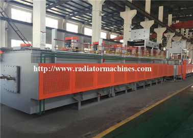 Listrik Roller Screw Mesh Belt Tungku 500 Kg / H Produktivitas Karburasi