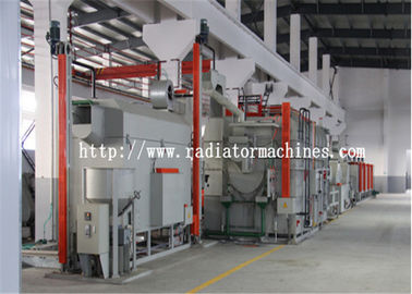 450 kg / jam Resistance Mesh Belt Tungku Listrik Rotary untuk Steel Ball Annealing