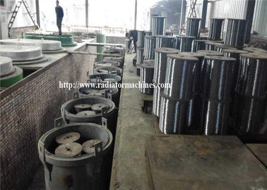 45KW PID Control Electric Heat Treat Annealing Furnace Untuk Gulungan Kawat Baja