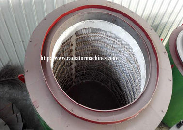80KW Listrik Heat Treat Kawat Annealing Furnace 1000x1800mm 2 Zona Kontrol
