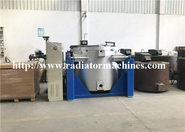 Gas Logam Aluminium / Scrap Melting Furnace Memiringkan Aluminium 500Kg