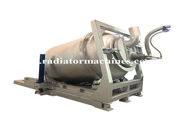 Oil Fired Rotary Type Logam Tungku Peleburan Untuk Potongan Tembaga 1000kg