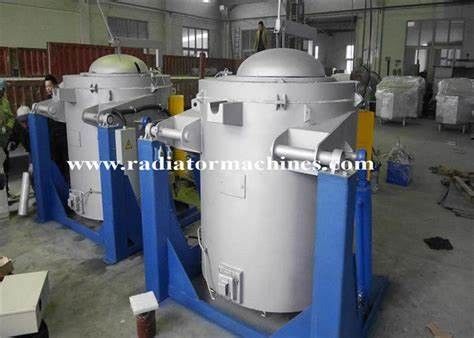 100kg / H 65m3 / T Gas Cast Iron Metal Melting Furnace