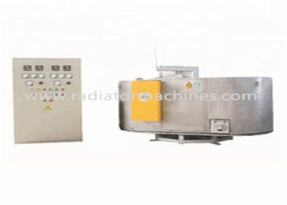 Ganda Crucible Rotary Metal Melting Furnace Jenis Penghematan Energi Untuk Aluminium
