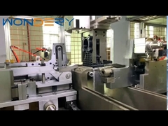 Servo tipe radiator otomatis tangki plastik clinching crimping mesin