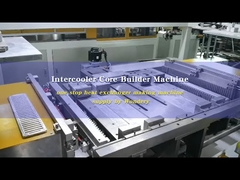 Bagaimana cara kerja satu mesin pembuat inti intercooler otomatis?