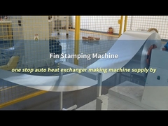 Bagaimana sirip aluminium offset lanced diproduksi pada mesin stamping sirip reciprocating?