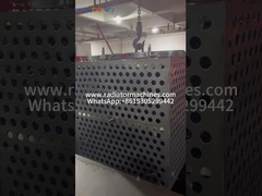 Tangki pembersih rotasi 6 sisi untuk proses impregnasi vakum