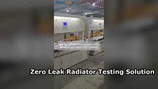 Mesin Uji Kebocoran Kedap Udara Radiator Otomotif Presisi Tinggi